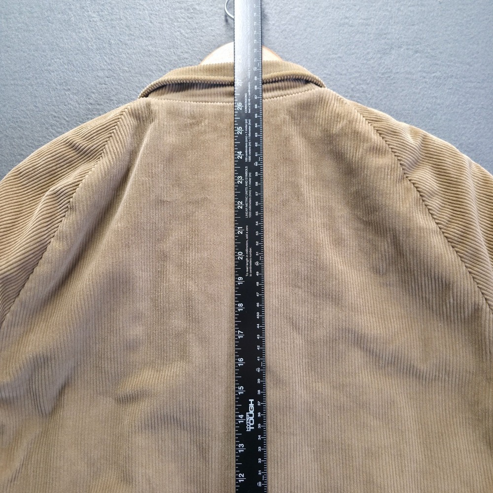 Vintage Lakeshire Men's Brown Corduroy Wool Lined Jacket Size Large Made in USA - Picture 9 of 10